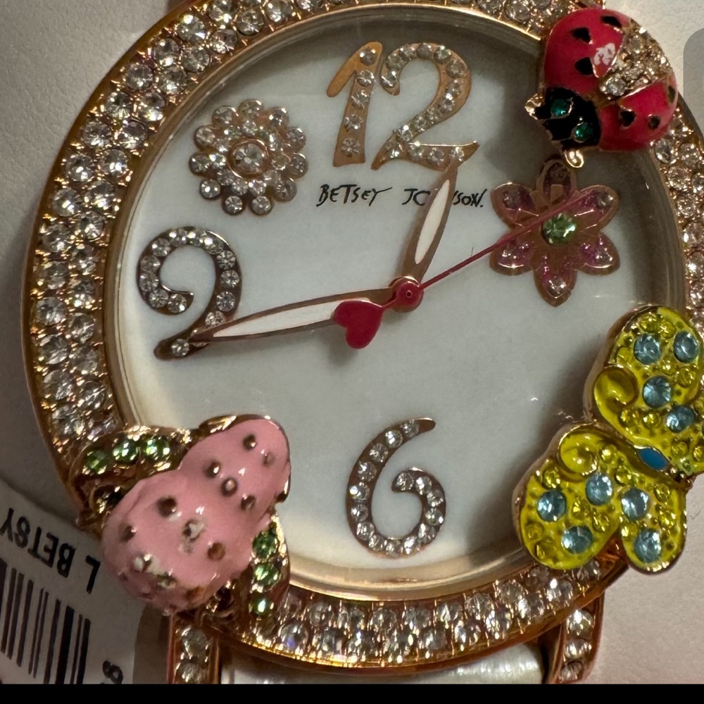 Betsy Johnson crystal watch - Picture 3 of 5
